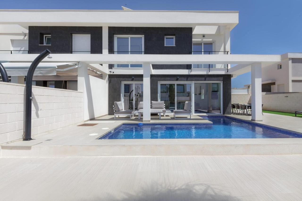 Casa Bos Dolpfin Wellness Luxury Entire Villa Pool & Jacuzzi Gran Alacant Near Beach Puerto Marino Exterior foto
