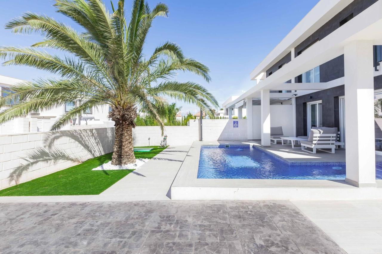 Casa Bos Dolpfin Wellness Luxury Entire Villa Pool & Jacuzzi Gran Alacant Near Beach Puerto Marino Exterior foto
